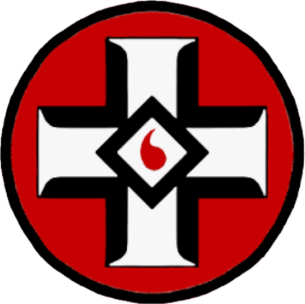 Knights of the Ku Klux Klan Blood Drop Logo